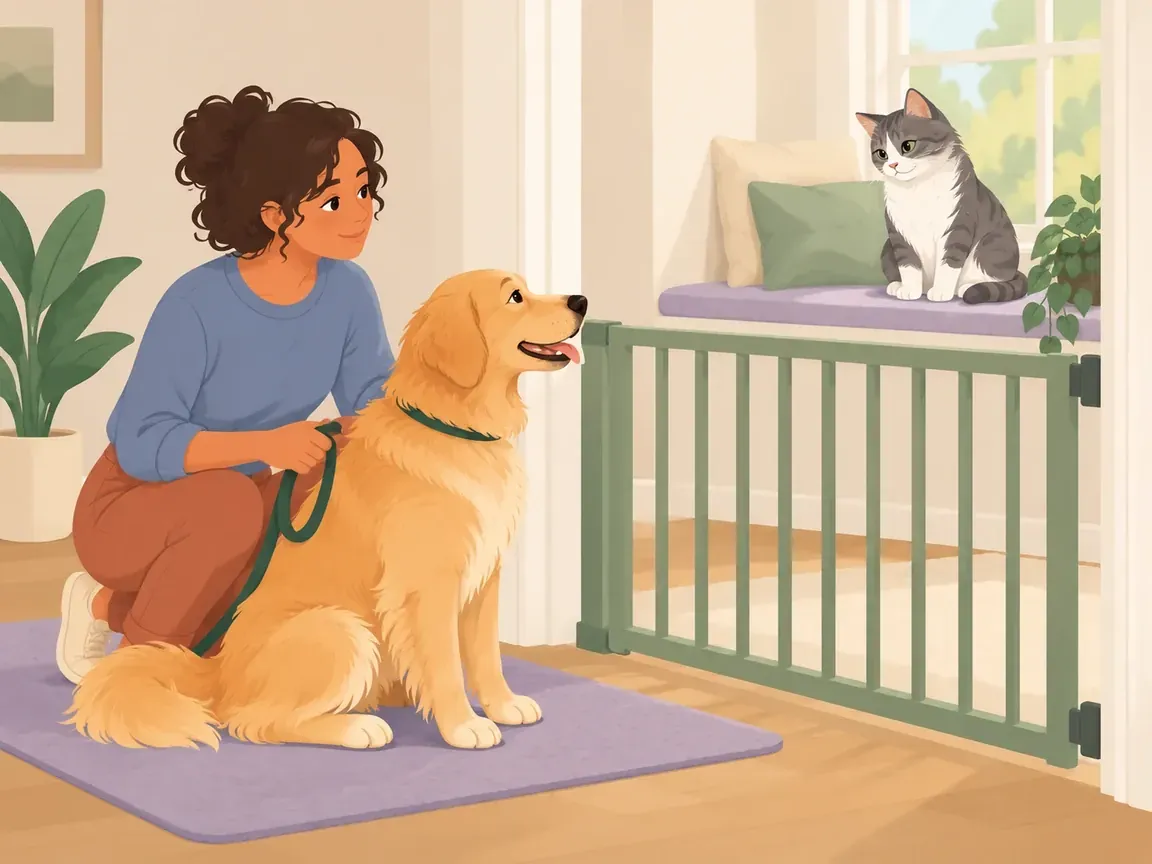Meeting a New Baby or Cat